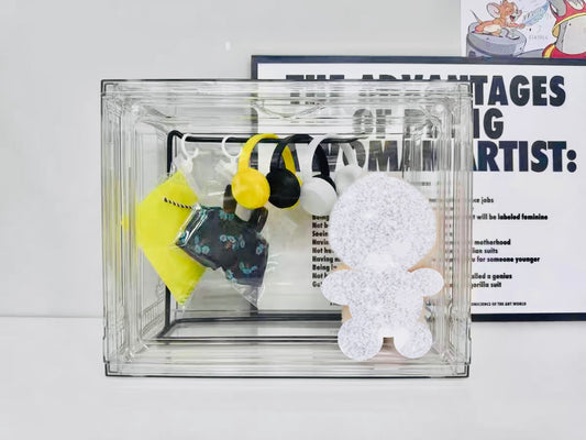 Transparent Display Cabinet for Doll Scenes
