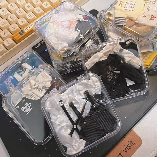 Transparent Storage Box (10 units)