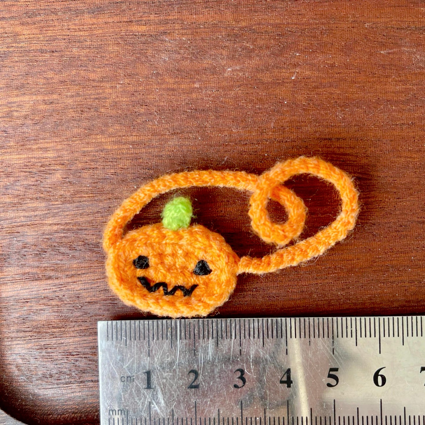 Handmade Pumpkin Crossbody Bag – Halloween Doll Accessory