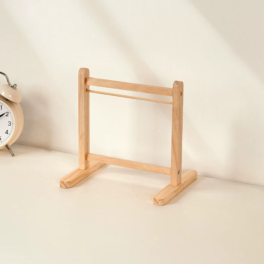 Wooden Doll Clothes Rack