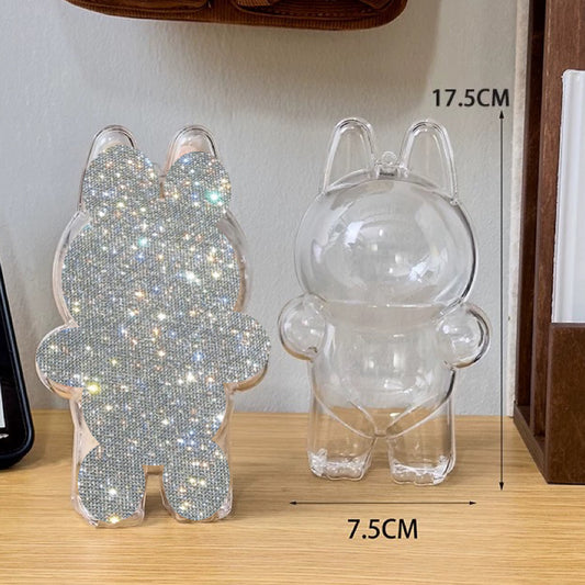 Hard Shell Transparent Travel Case