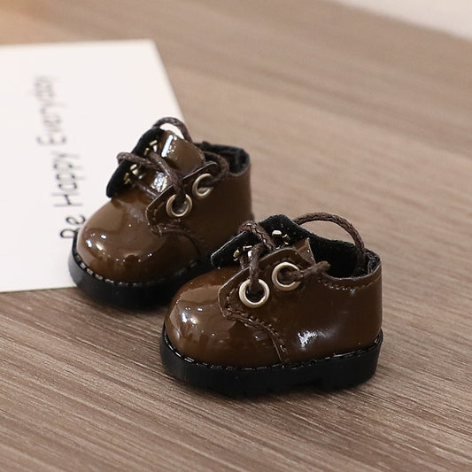Classic Leather Shoes for 17cm Dolls