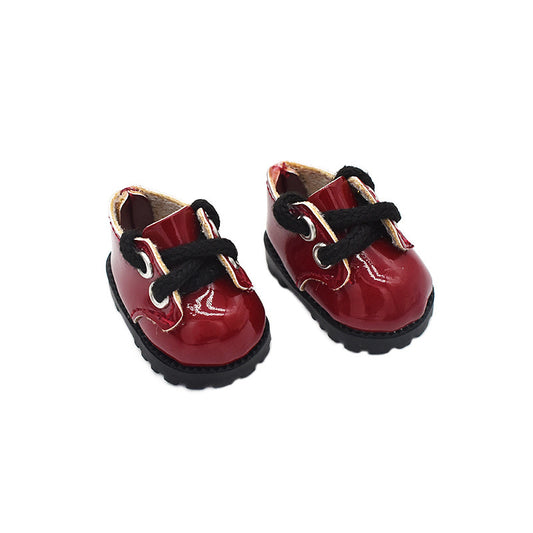 Handmade Doll Leather Booties
