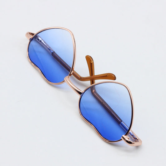 Heart-Shaped Sunglasses & Gradient Visors | Doll Accessories