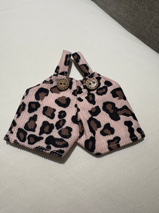 Pink Leopard Overalls - Cozy Chic Edition