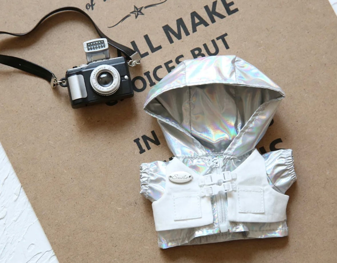 Holographic Punk Set – Street Future Vibe (4 pieces)