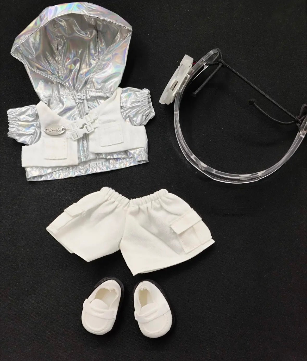 Holographic Punk Set – Street Future Vibe (4 pieces)